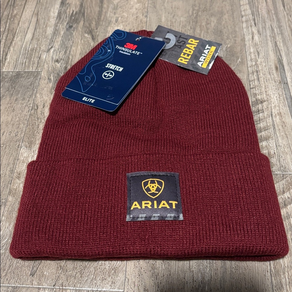 Ariat Rebar Work thermal insulation elite stretch,watch cap/beanie,logo